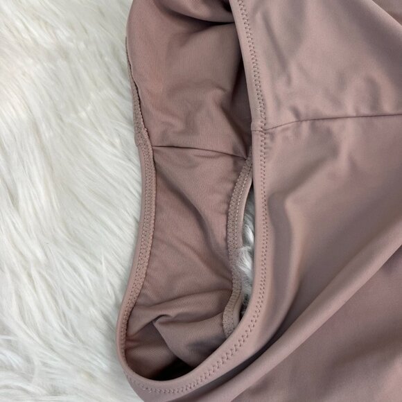 Aerie One Piece Cheeky Tan One Piece Swimsuit Women's Medium - Picture 5 of 5